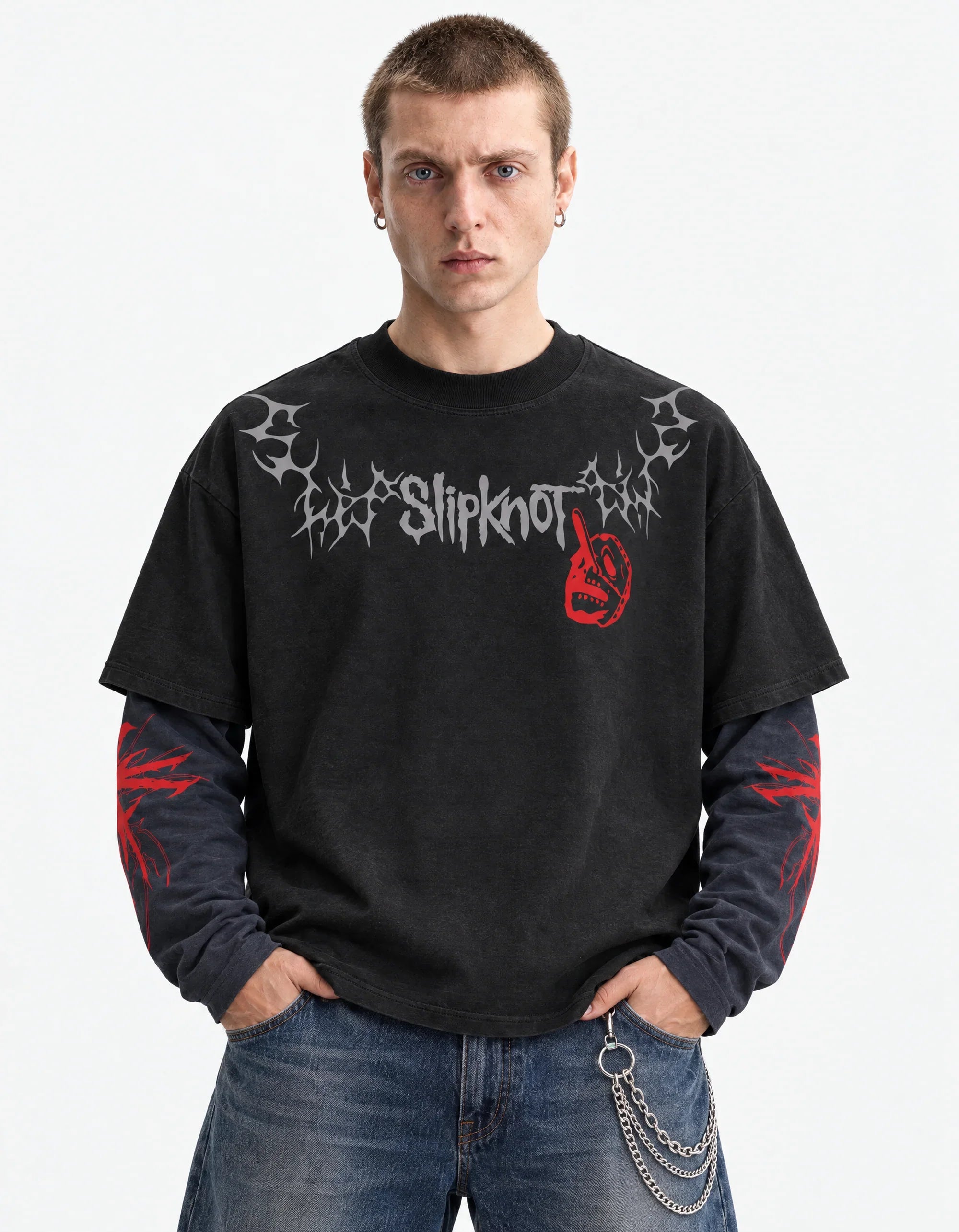 Slipknot – Barcode Carnage LS Tee – Jnorss