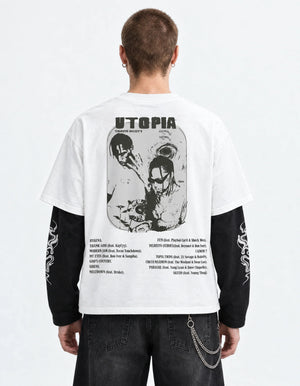 Travis Scott Utopia Chaos LS Tee