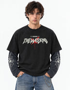 The Weeknd XO Eclipse LS Tee — front view