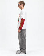 Chainsaw Man – Bloodhunt Oversized LS Tee — side view