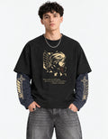 Attack on Titan – Wings of Mikasa LS Tee — front view