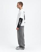 Lana Del Rey Layered Oversized LS T-Shirt — side view
