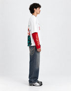 Dragon Inferno Layered Oversized Tee — side view