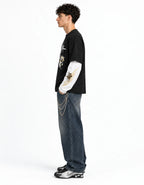 Eclipse Stallion Layered T-Shirt — side view