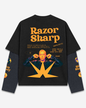 Eminem Designed Oversized Long Sleeve Tee