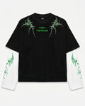 Eren Designed B&W Long Sleeve T-shirt