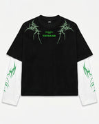 Eren Designed B&W Long Sleeve T-shirt
