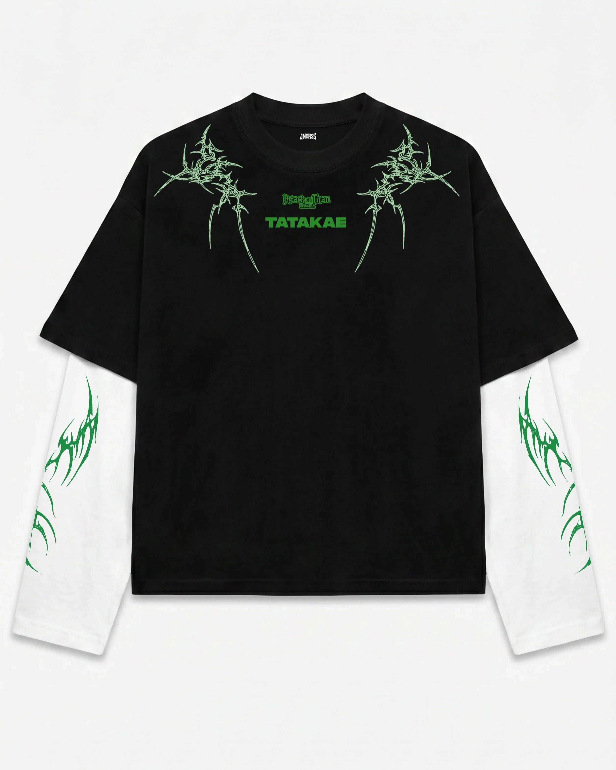 Eren Designed B&W Long Sleeve T-shirt