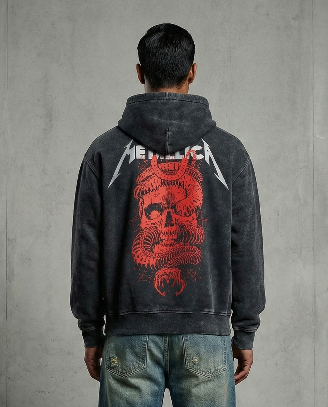 Metallica Chrimson Coil Hoodie