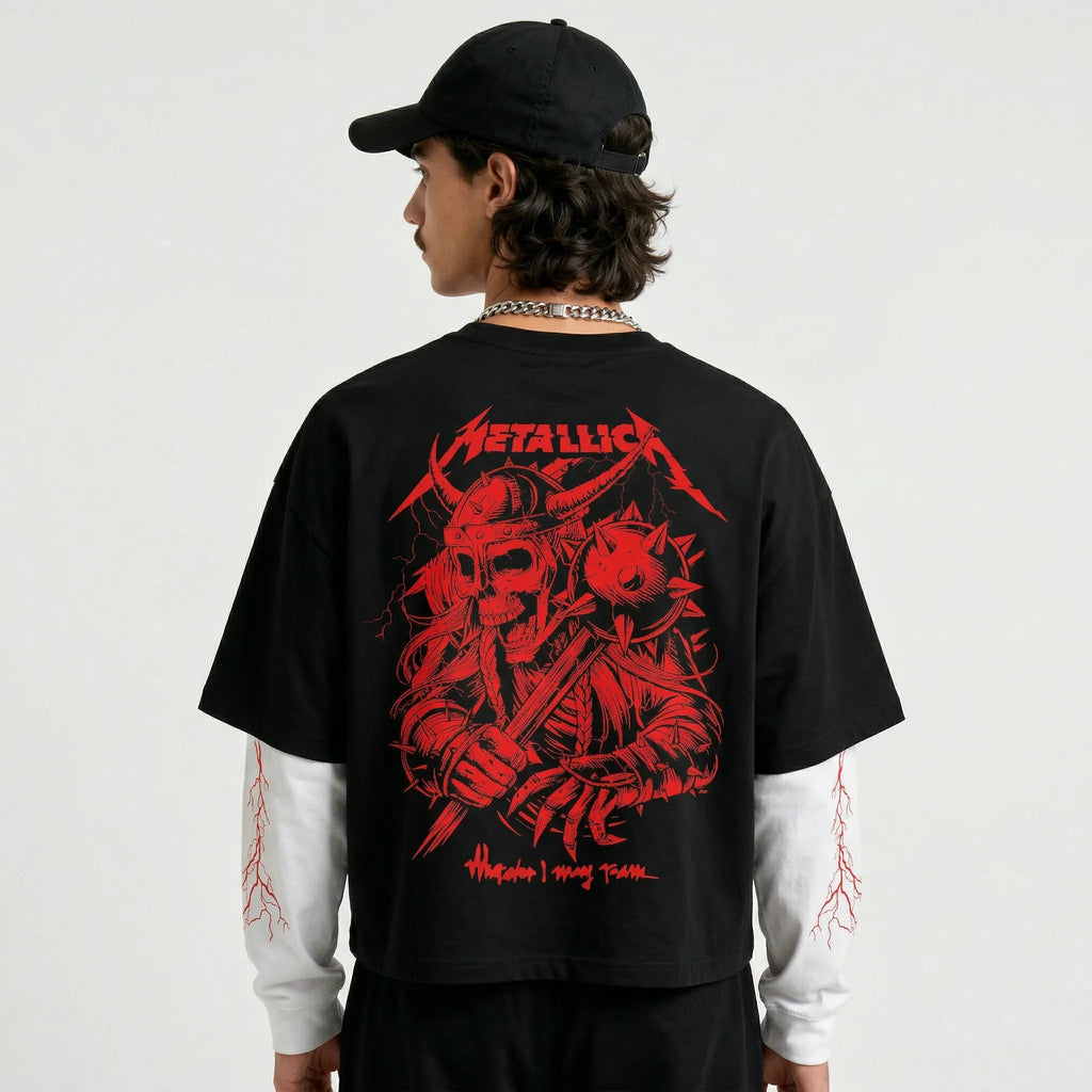Metallica LS Oversized Tee