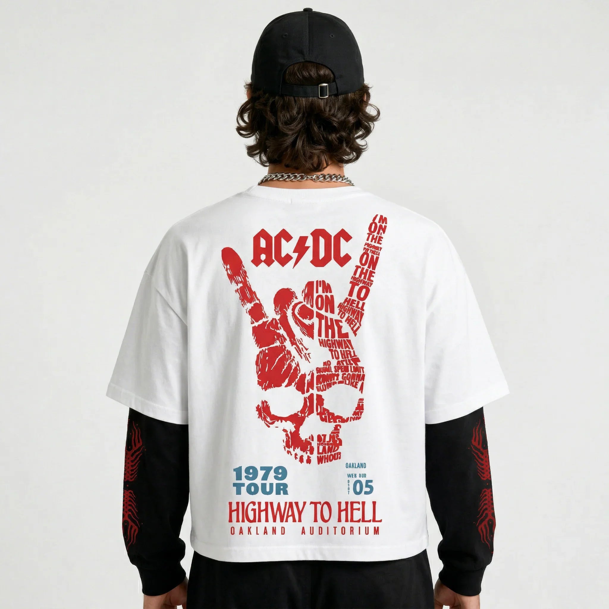 ACDC Bolt Rage ‘79 Oversized LS Tee