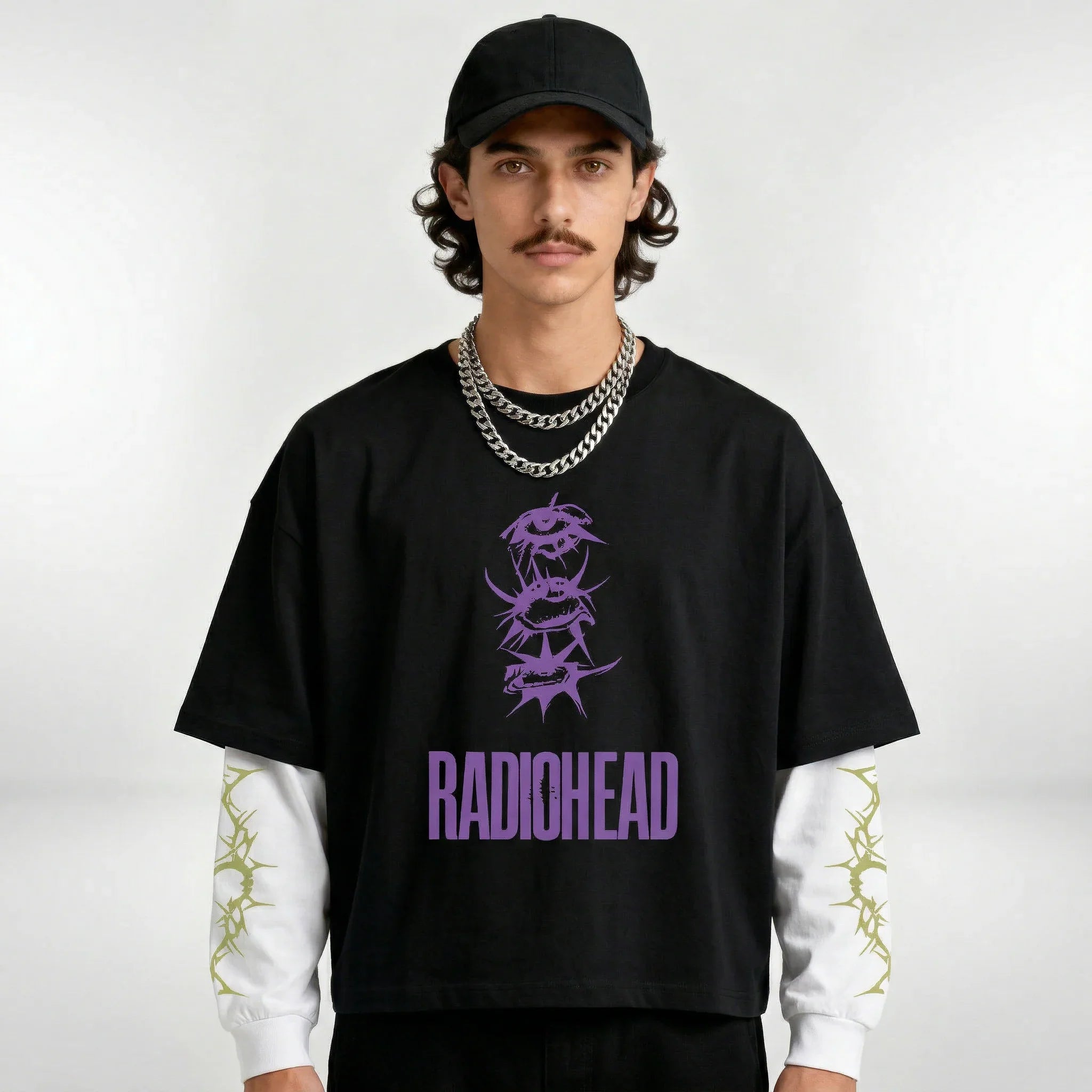 Radiohead – Paranoid Bloom Alennation LS Tee