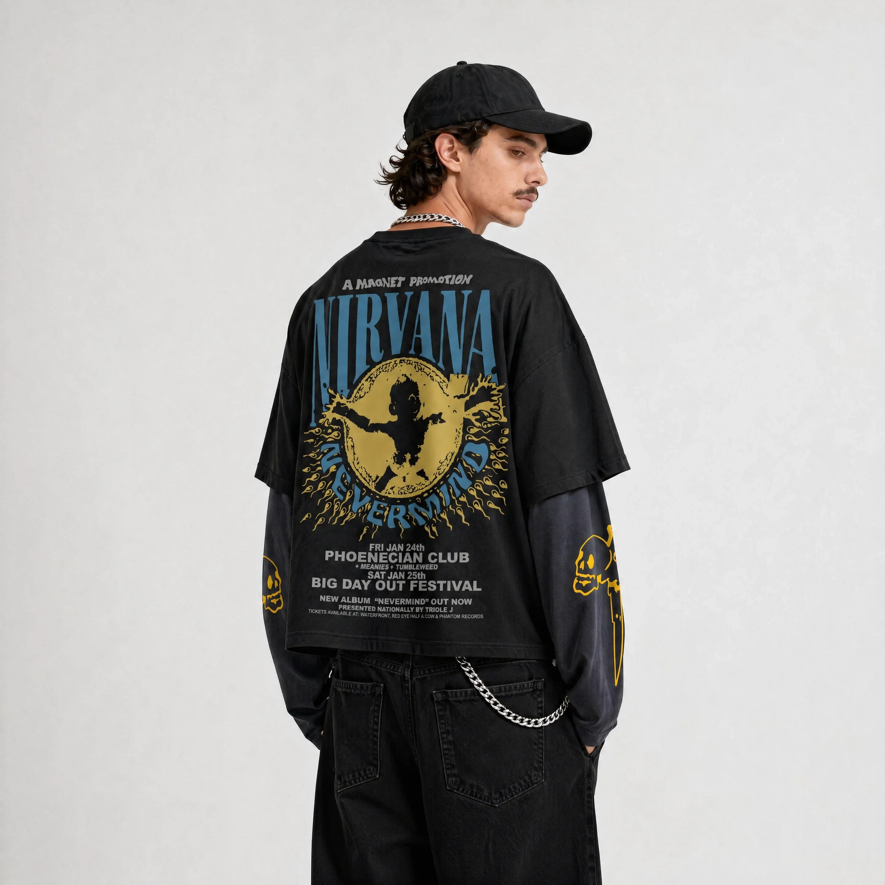 Nirvana LS Oversized Tee
