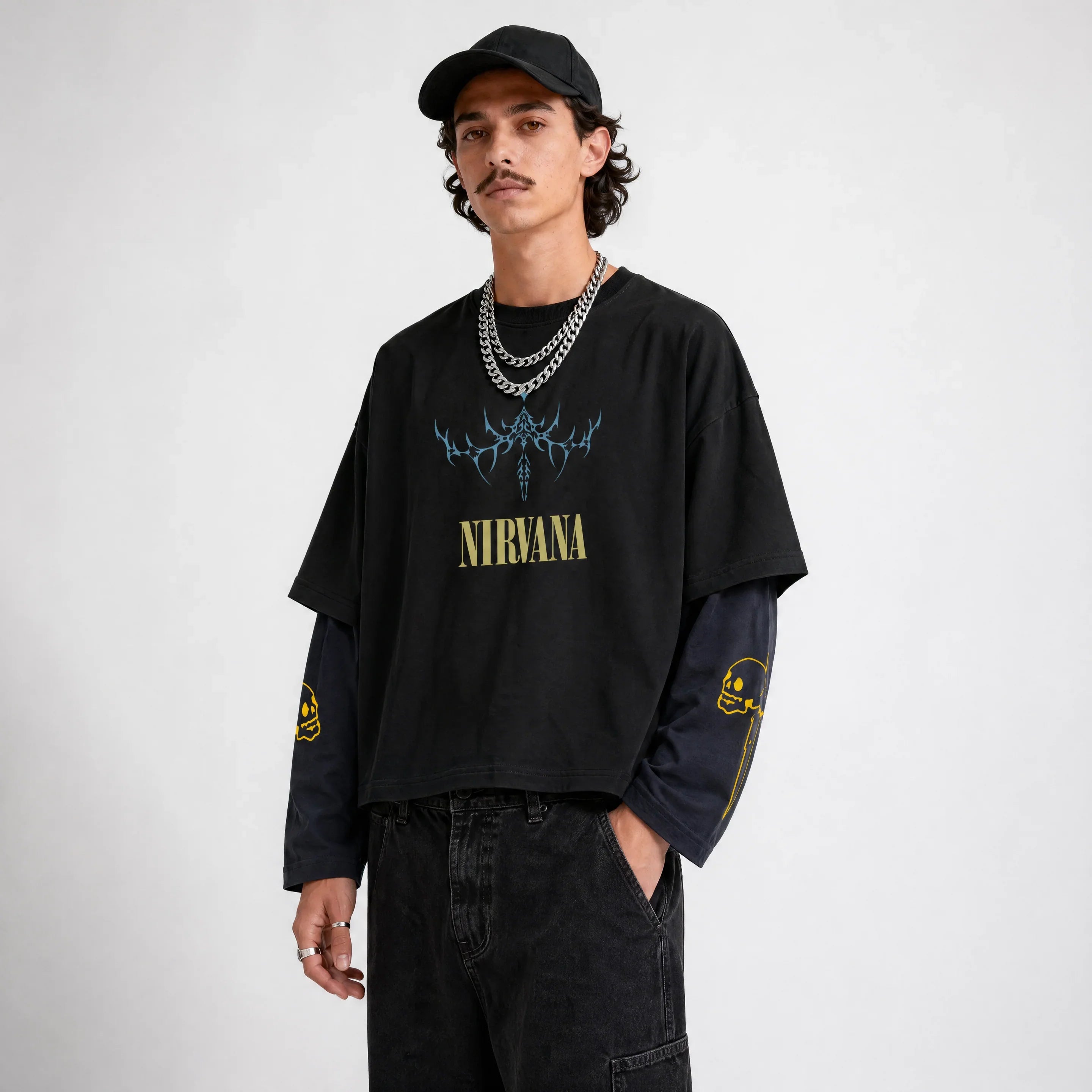 Nirvana LS Oversized Tee