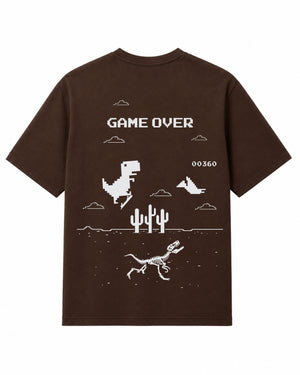 Game Over Oversized Tee