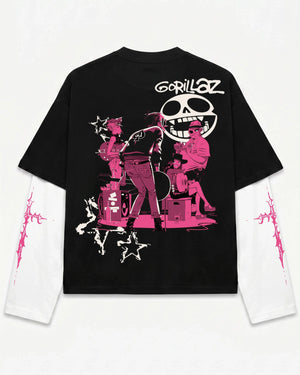 Gorillaz Groove Long Sleeve T-Shirt