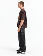 Hot Wheels Drift Legends Acid Wash Oversized Tee — side view