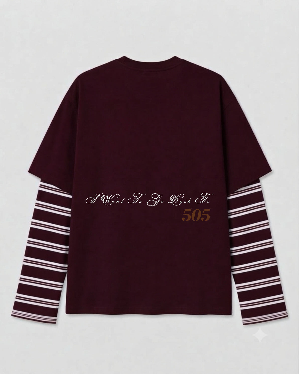 I Want To Go Back To 505 Layered Tee