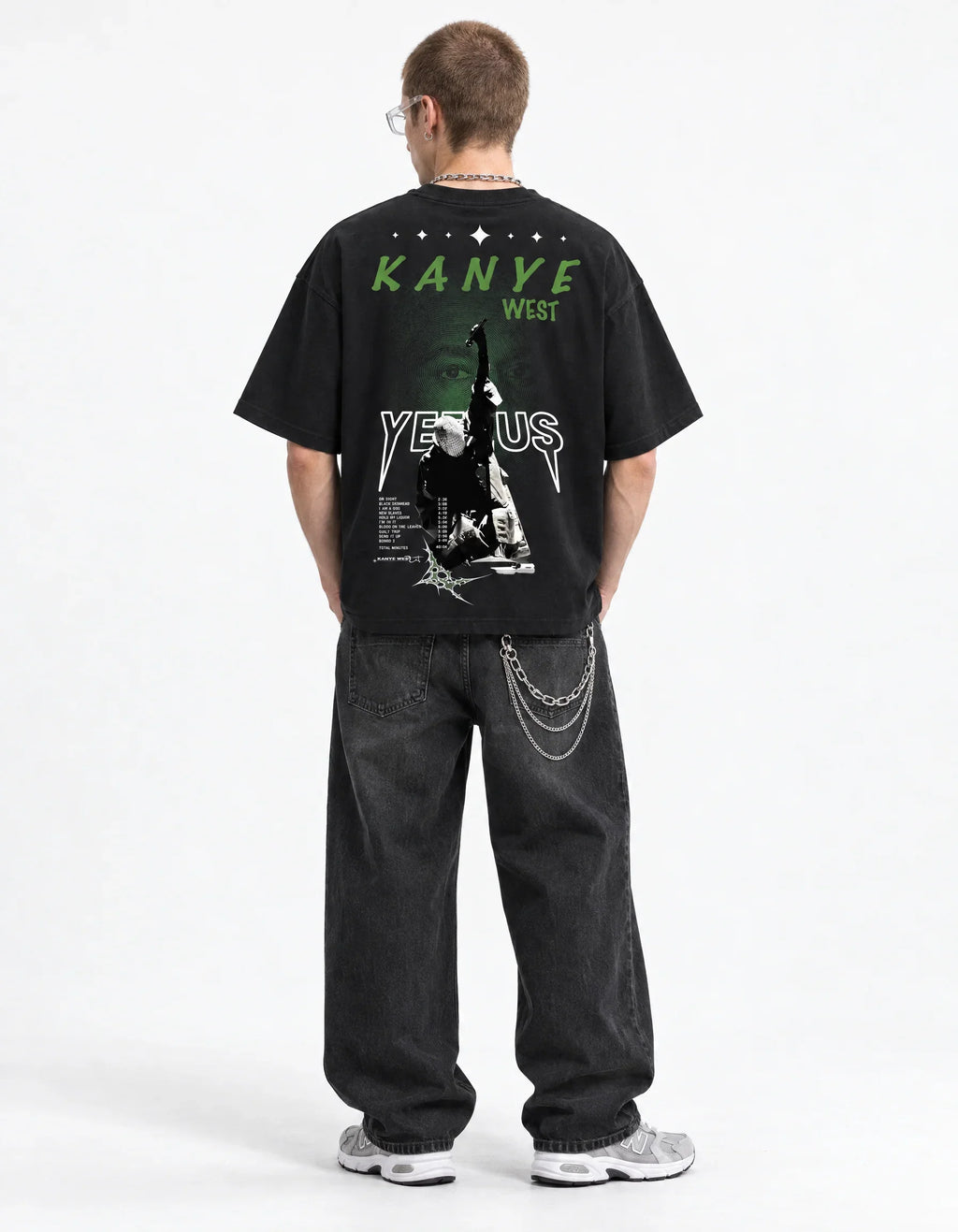 Kanye West Yeezus Boxy Tee – back view