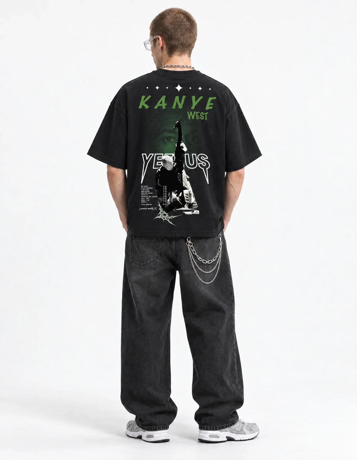 Kanye West Yeezus Boxy Tee – back view