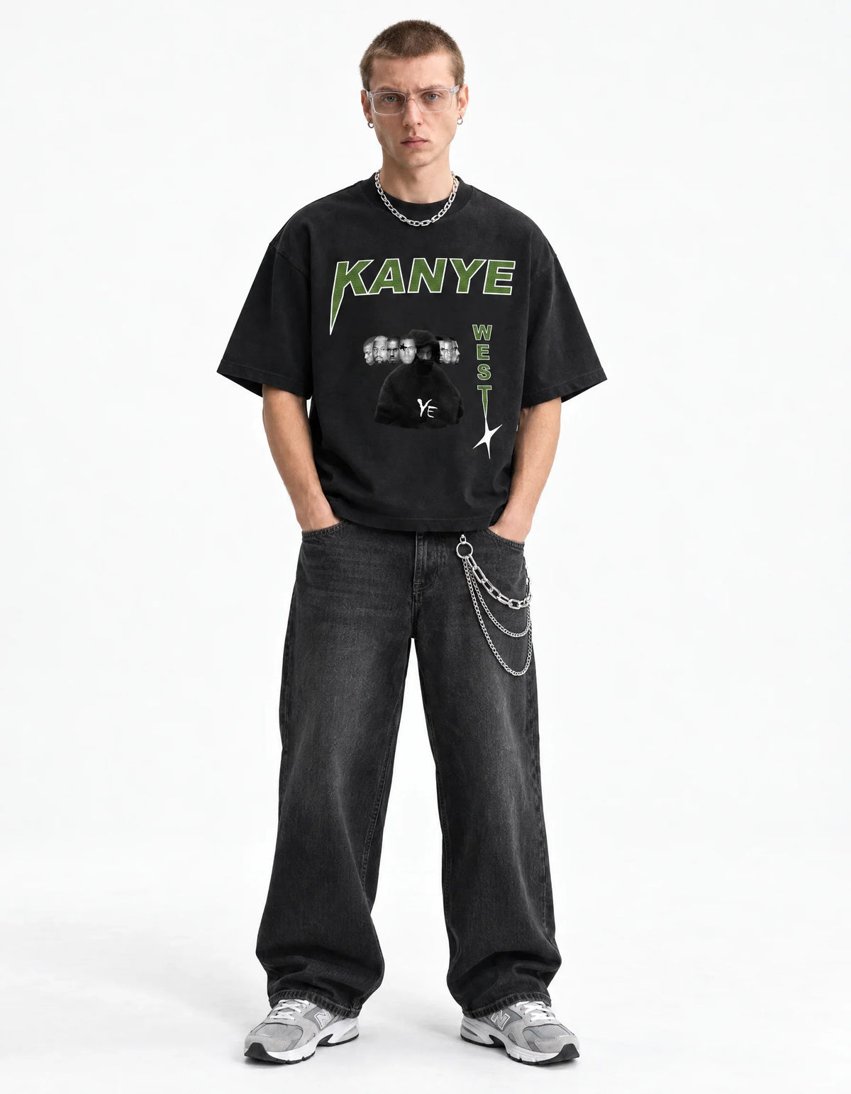 Kanye West Yeezus Boxy Tee – front view