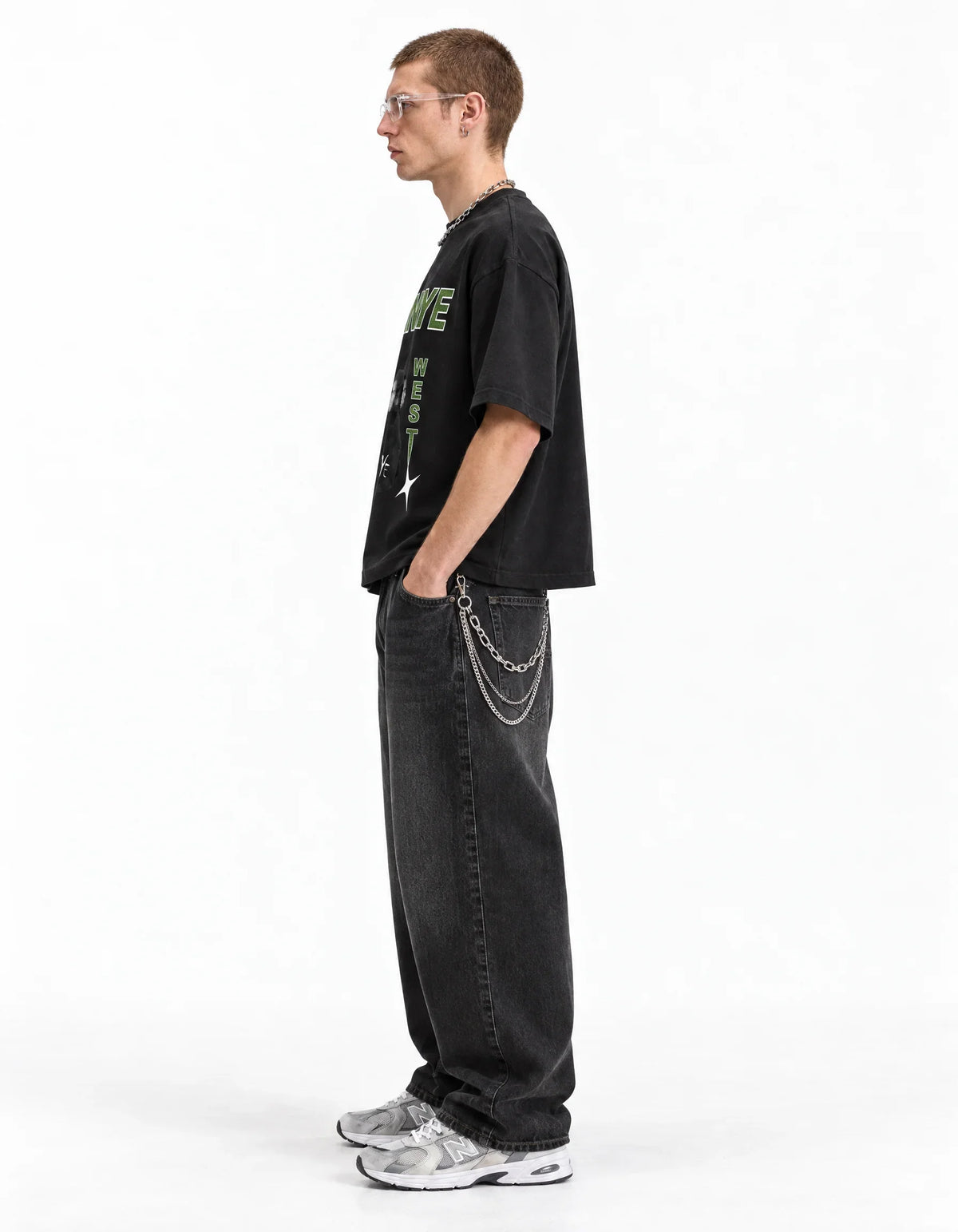 Kanye West Yeezus Boxy Tee – side view