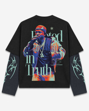 Kendrick 01 Designed Oversized Long Sleeve Tee