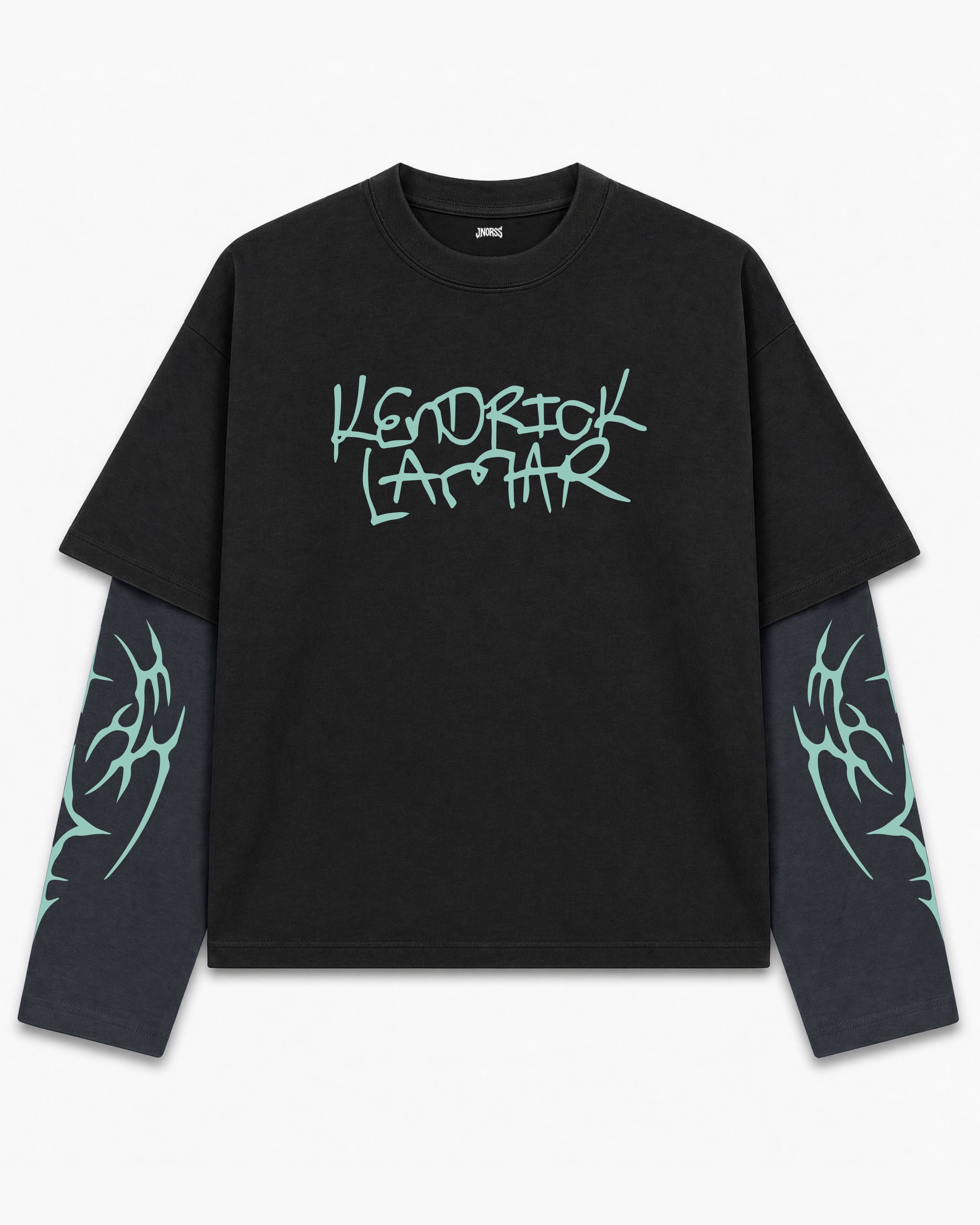 Kendrick 01 Designed Oversized Long Sleeve Tee – Jnorss