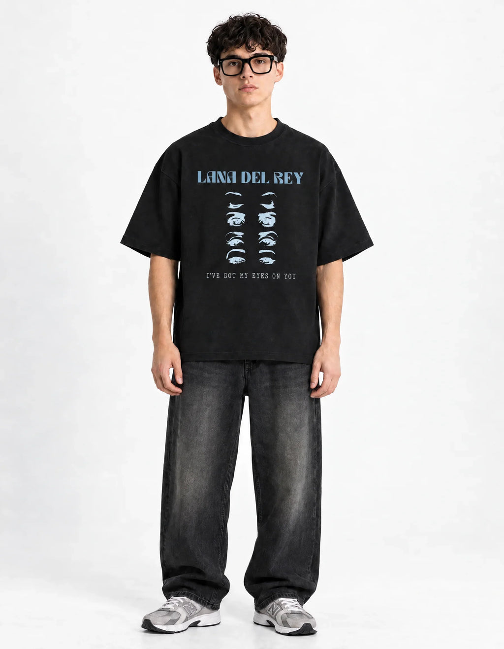 Lana Del Rey Vintage Noir Boxy Tee – front view