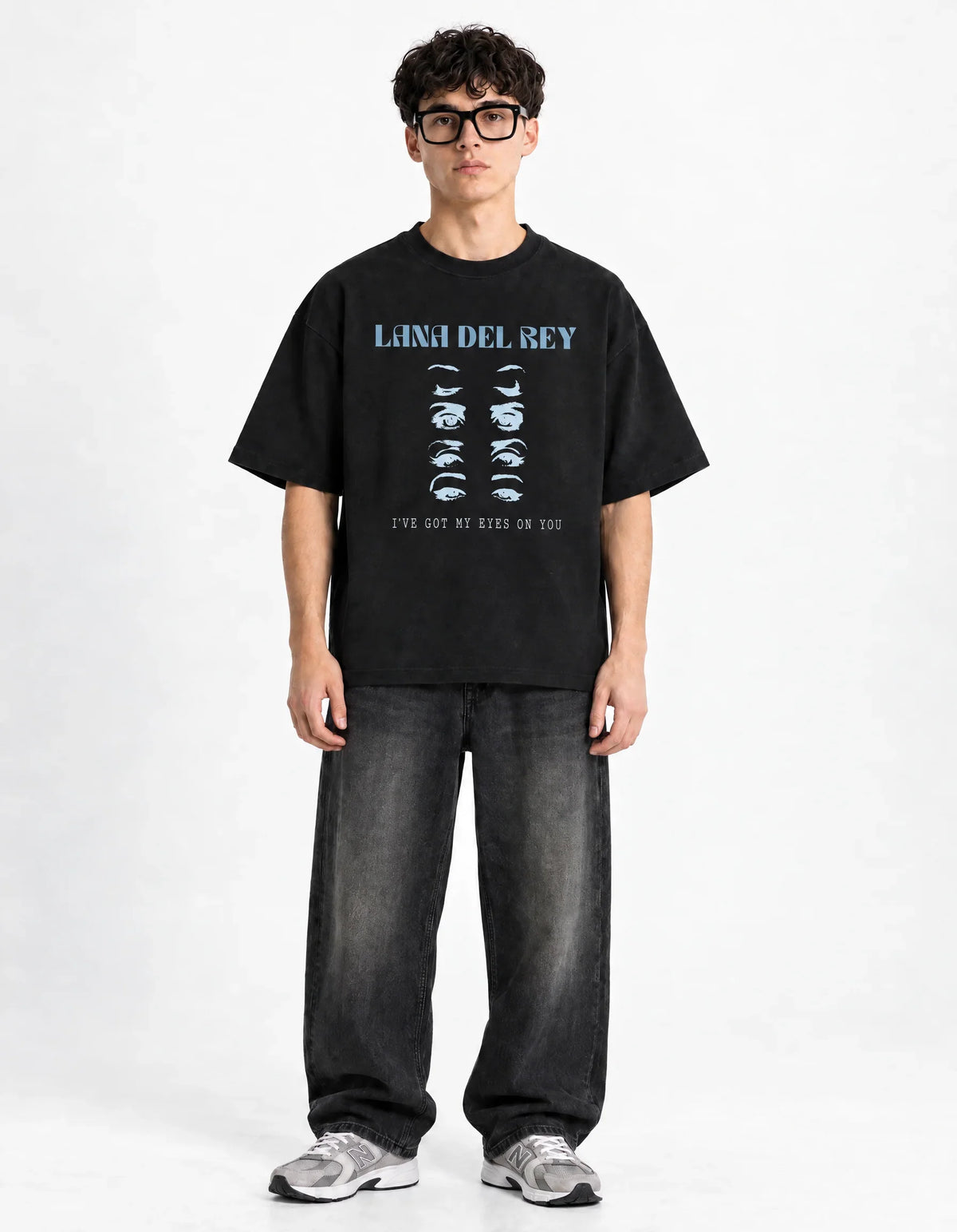 Lana Del Rey Vintage Noir Boxy Tee – front view