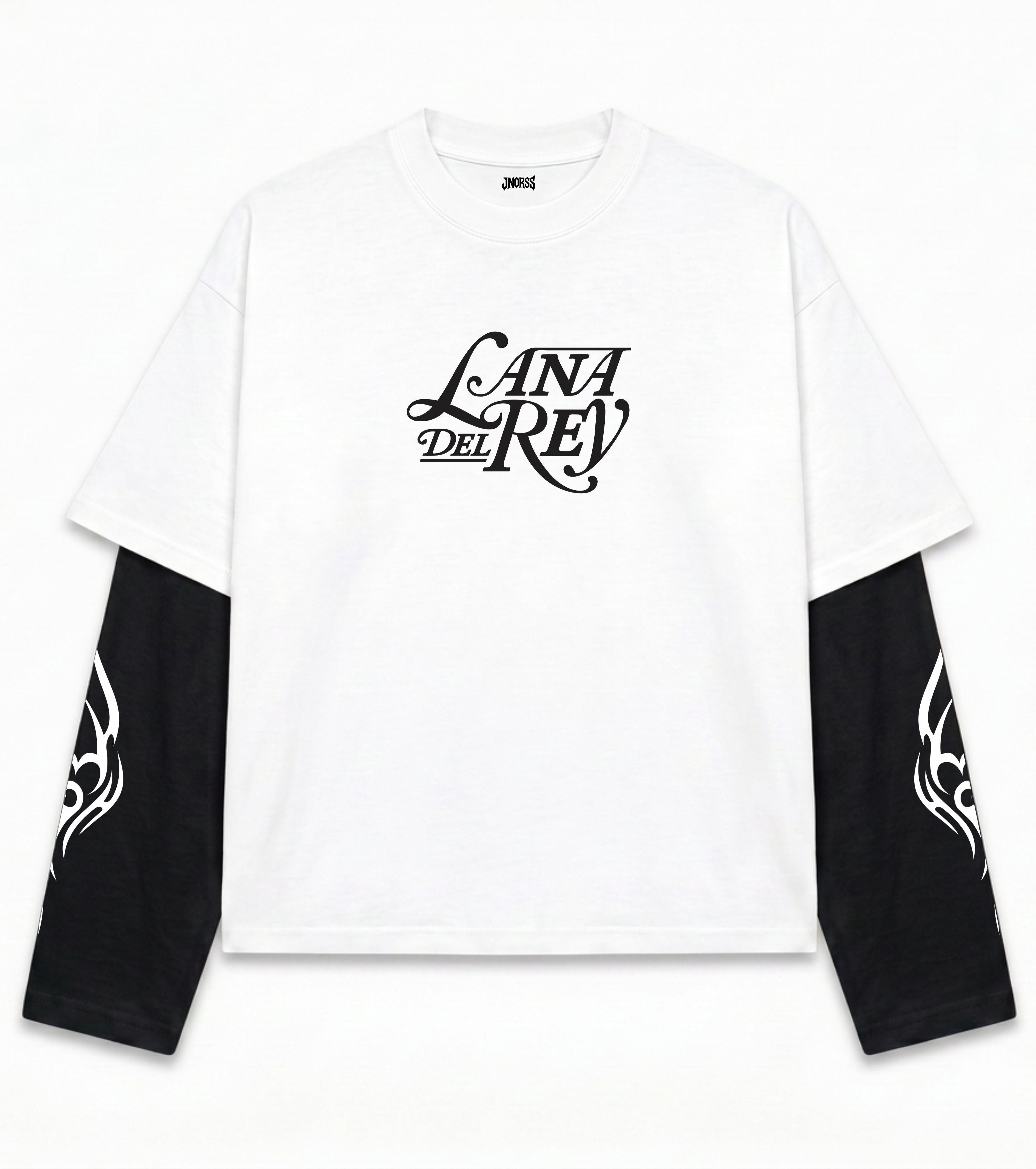Lana Del Rey Layered Oversized LS T-Shirt