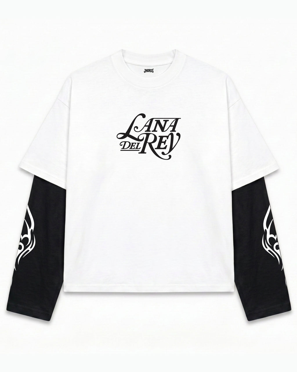 Lana Del Rey Layered Oversized LS T-Shirt