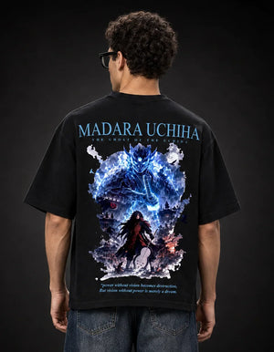 Madara Uchiha "The Ghost of the Uchiha" Oversized T-Shirt