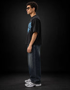 Madara Uchiha "The Ghost of the Uchiha" Oversized T-Shirt – side view