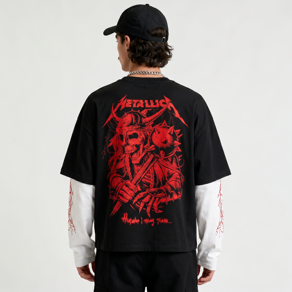 Metallica LS Oversized Tee