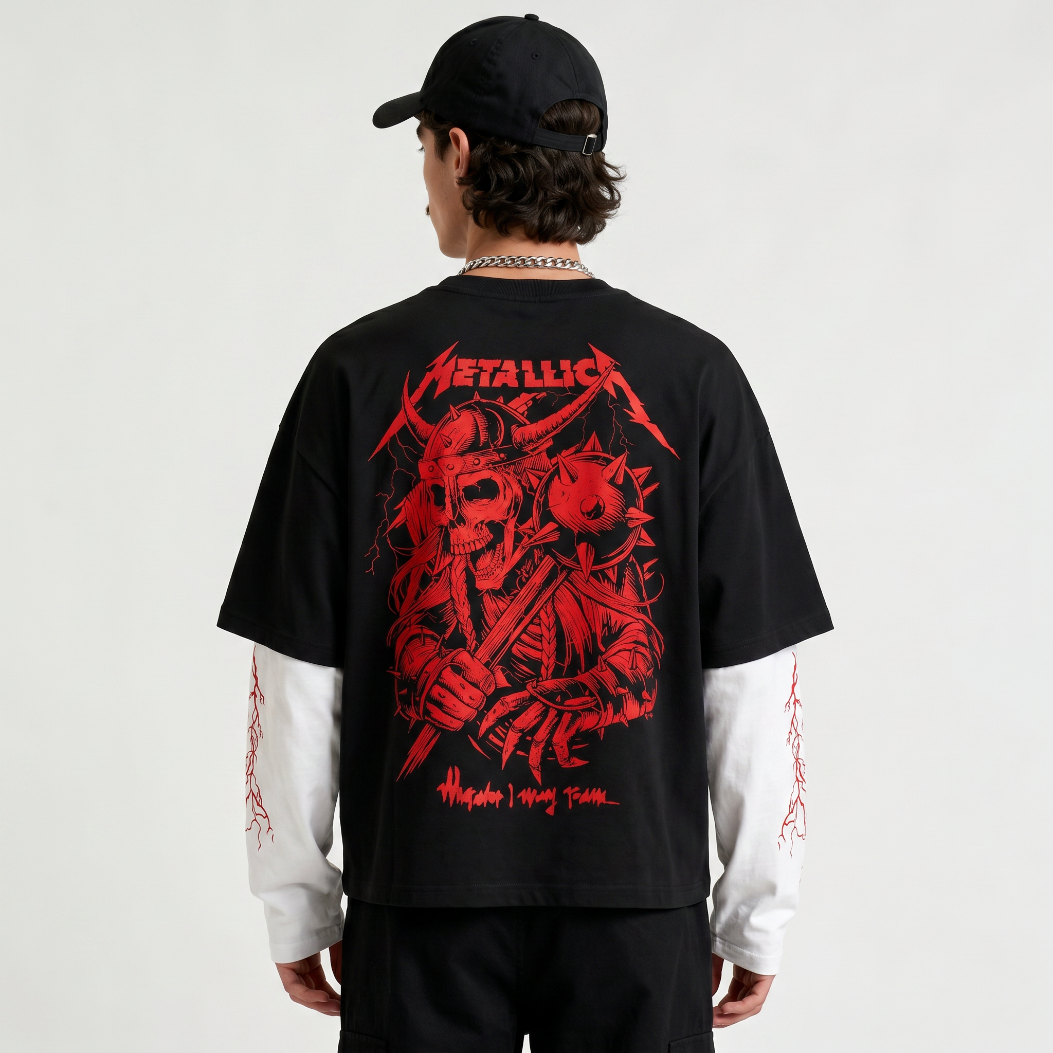 Metallica LS Oversized Tee