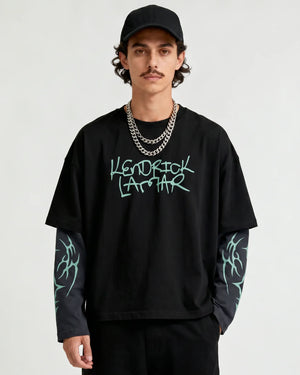 Kendrick 01 Designed Oversized Long Sleeve Tee
