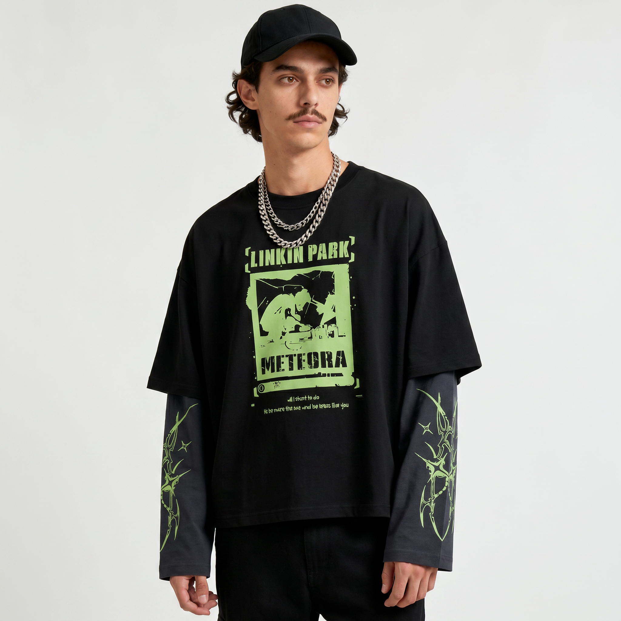 Linkin Park – Meteora Chaos LS Tee