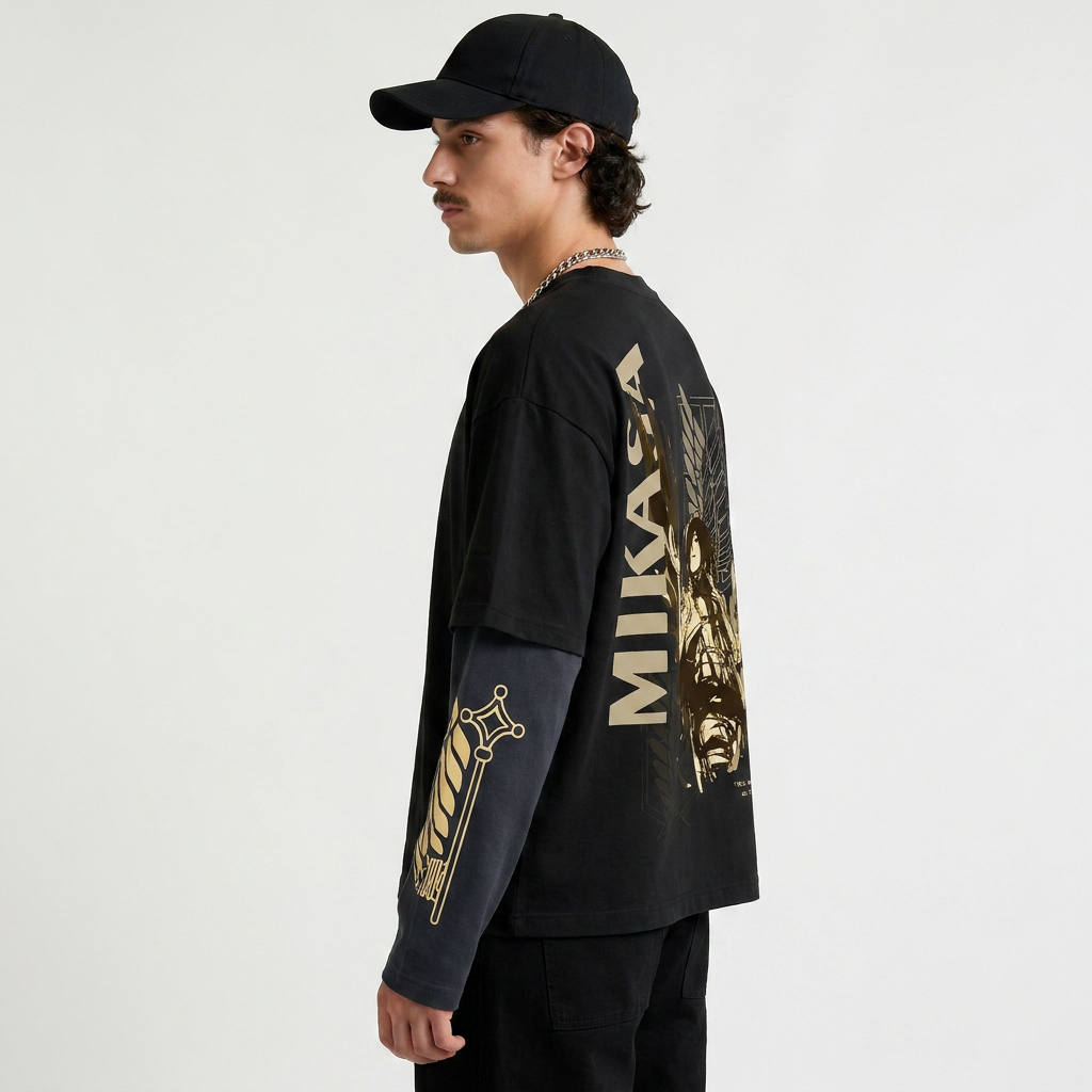 Attack on Titan – Wings of Mikasa LS Tee