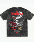 Marlboro Ferrari Monaco Acid Wash Oversized Tee