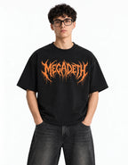 Megadeth Stage Riot Boxy Fit Tee – front view