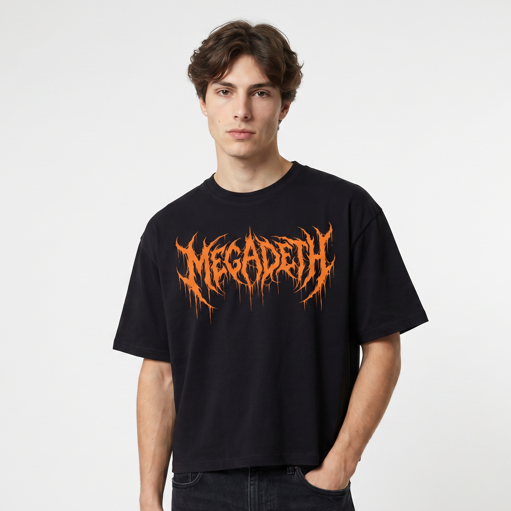 Megadeth Stage Riot Boxy Fit Tee