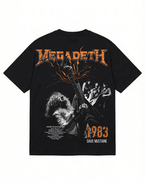 Megadeth Stage Riot Boxy Fit Tee
