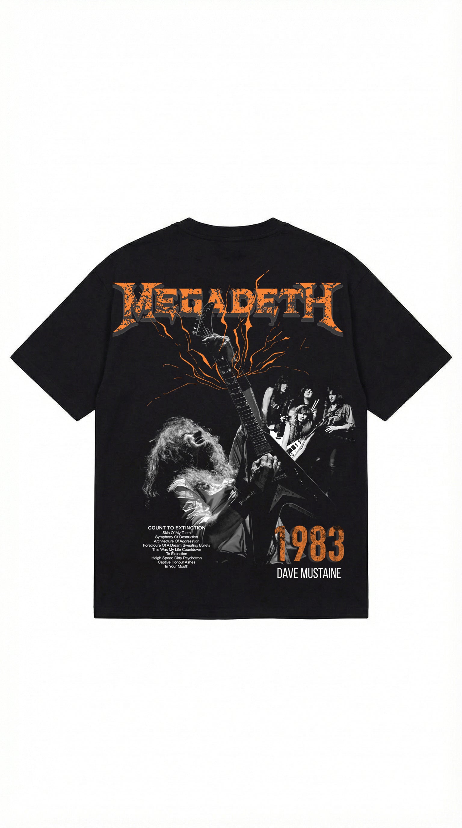 Megadeth Stage Riot Boxy Fit Tee