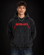 Metallica Chrimson Coil Hoodie - front view