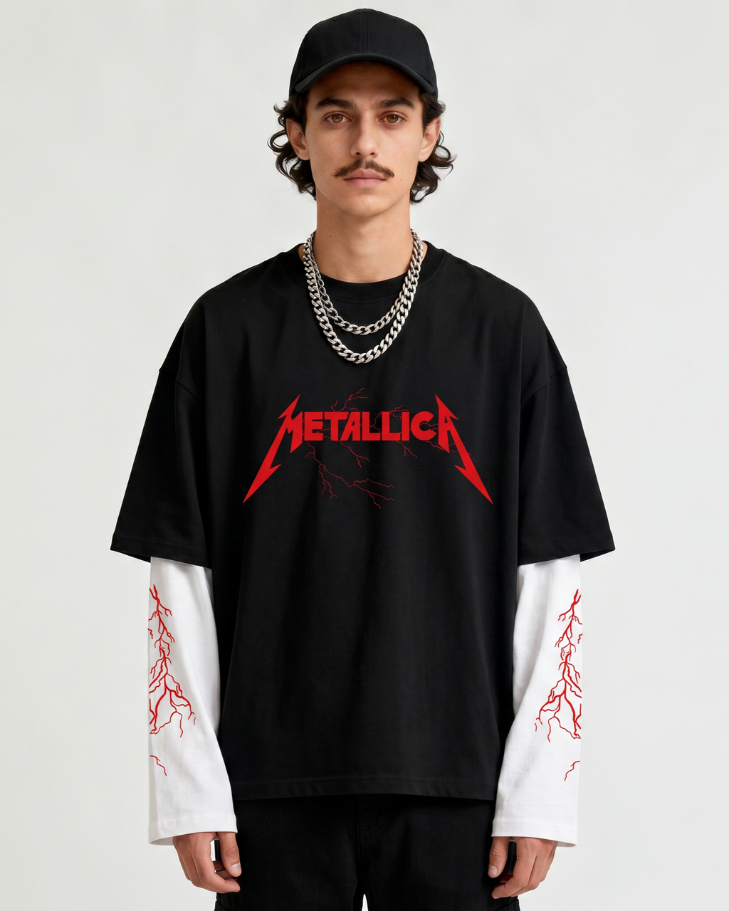 Metallica LS Oversized Tee