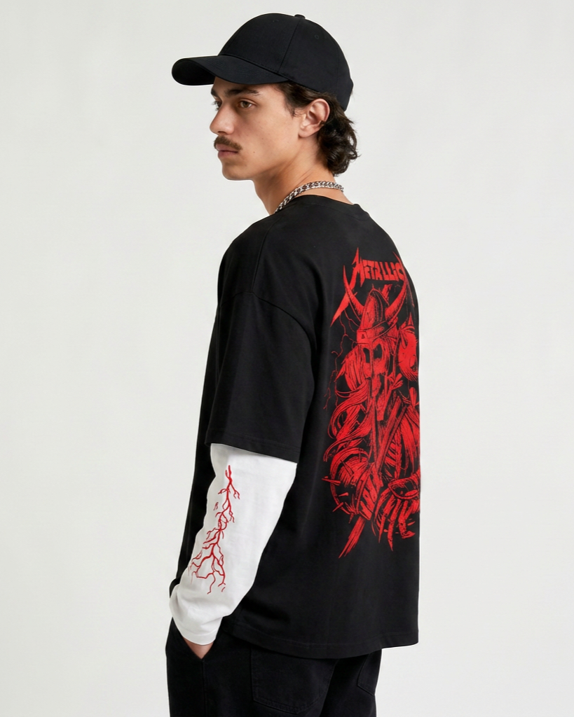 Metallica LS Oversized Tee