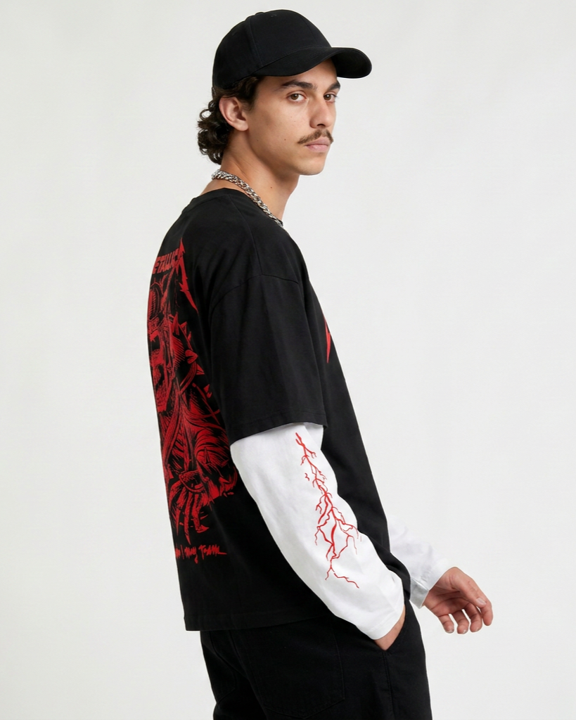 Metallica LS Oversized Tee