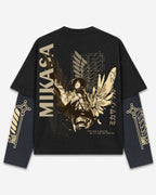 Attack on Titan – Wings of Mikasa LS Tee