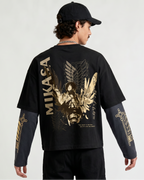 Attack on Titan – Wings of Mikasa LS Tee